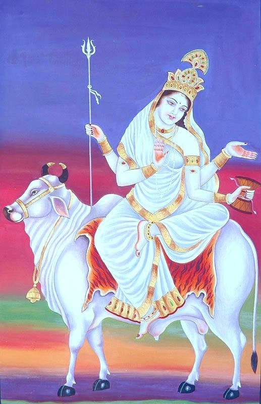 Maa Shailputri, GaneshaSpeaks.com