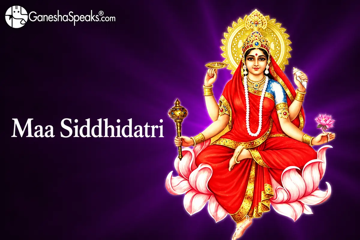 Maa Siddhidatri: Worship Ninth Avatar On Day Nine Navratri