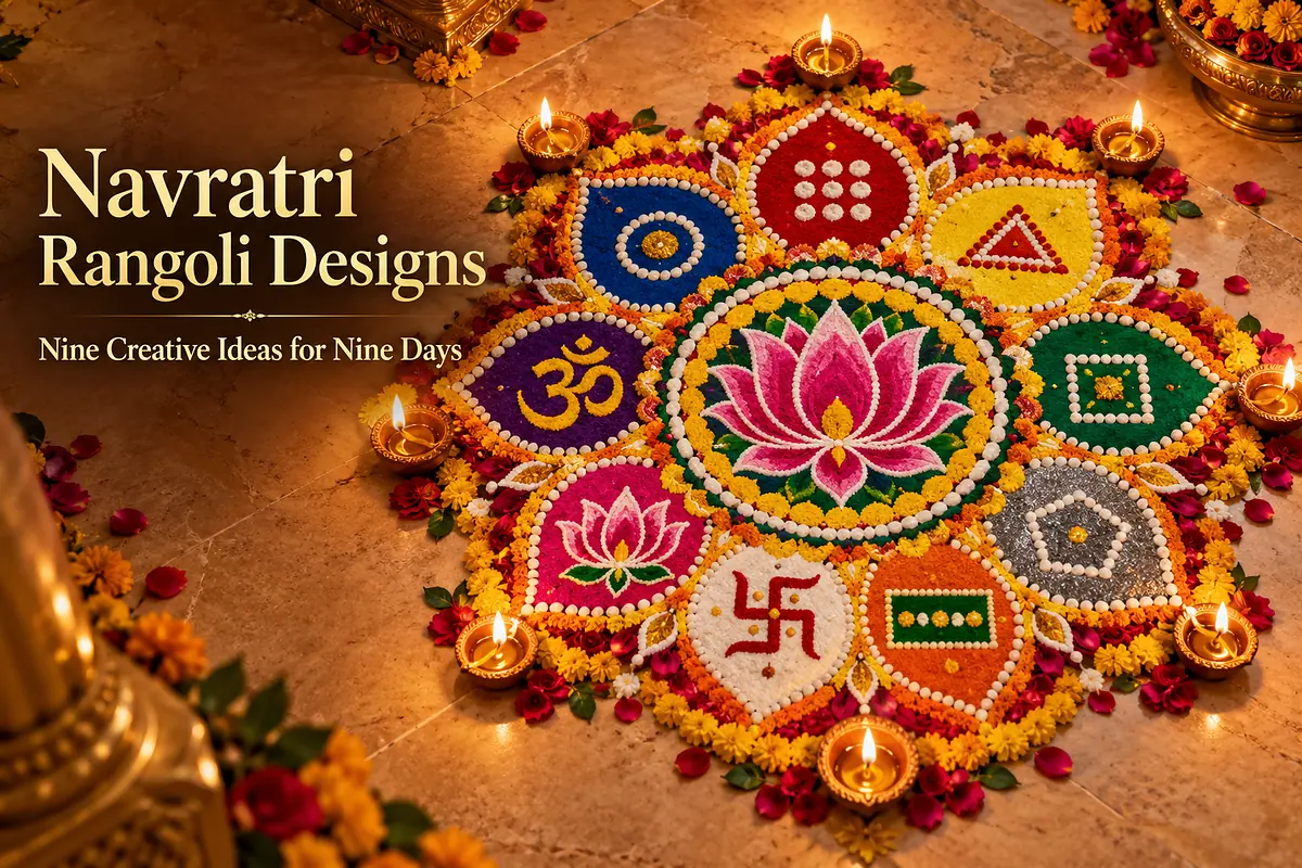 Navratri Rangoli Designs