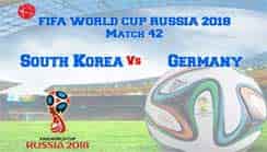 South Korea VS Germany FIFA World Cup 2018: Prediction For The Match’s Outcome