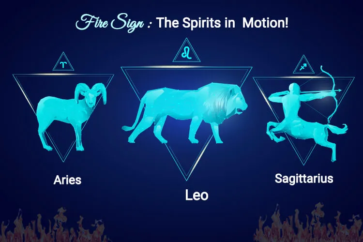 Fire Sign: The Spirits in Motion!