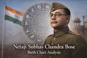Netaji Subhas Chandra Bose Horoscope: Birth Chart Analysis, Revolutionary Yogas & Untold Destiny Explained