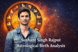 Shushant Singh Rajput Birth Chart Analysis