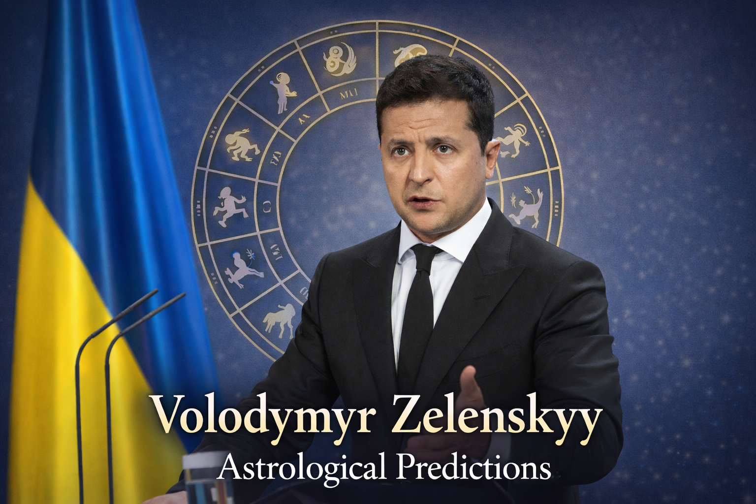 Volodymyr Zelenskyy Birth Chart Analysis