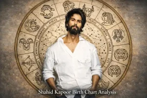 Shahid kapoor birth chart analysis