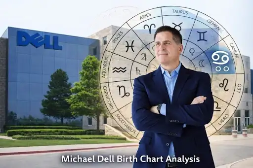 Michael Dell Birth Chart Analysis