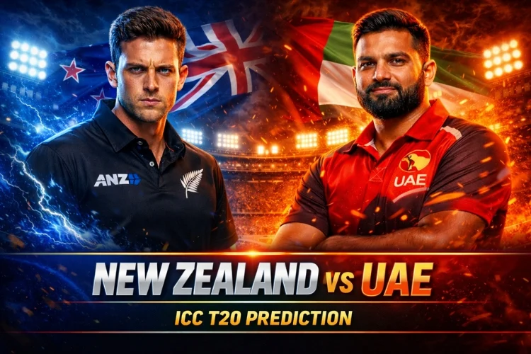 New Zealand vs UAE T20 World Cup 2026 Match Predictions