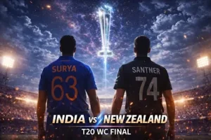 India vs New Zealand T20 World Cup Final Match