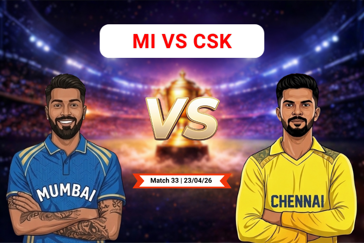 MI vs CSK IPL 2026 Prediction
