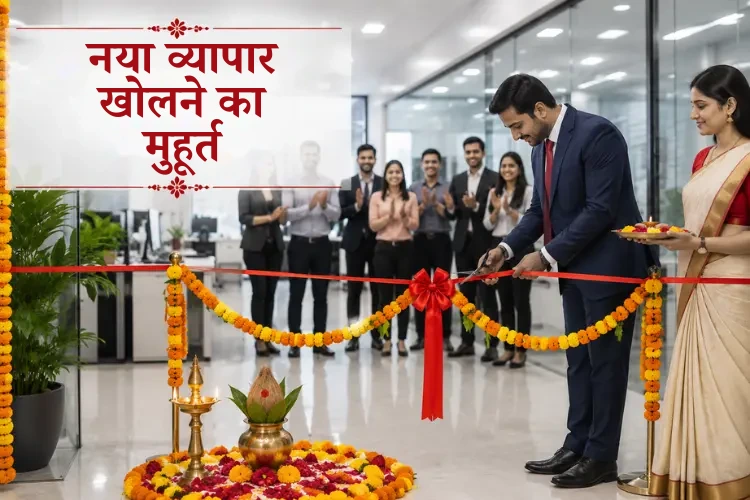 नया व्यापार खोलने का मुहूर्त