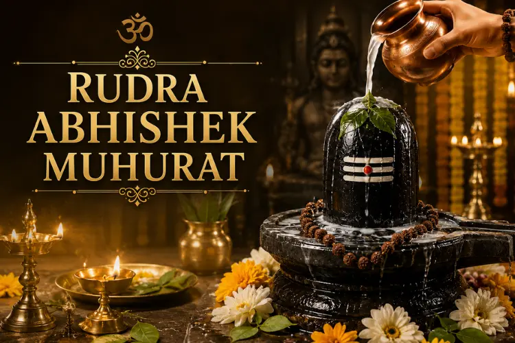 Rudra Abhishek Muhurat
