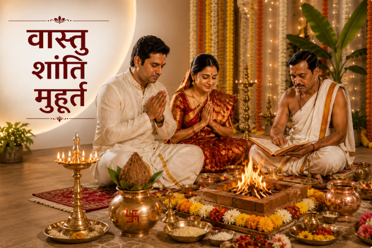 वास्तु शांति मुहूर्त 2027