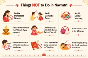 9 Things You Should NOT Do on 9 Days of Navratri